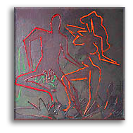   60 х 60 см.,  холст, масло, 1994г.  