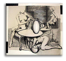   80 х 92 см.,    холст, масло, карандаш,    2003г.  